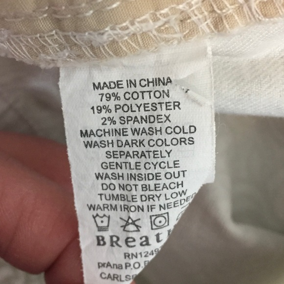 Prana Printed Kara Jeans Breathe Style Tapered - Picture 9 of 13